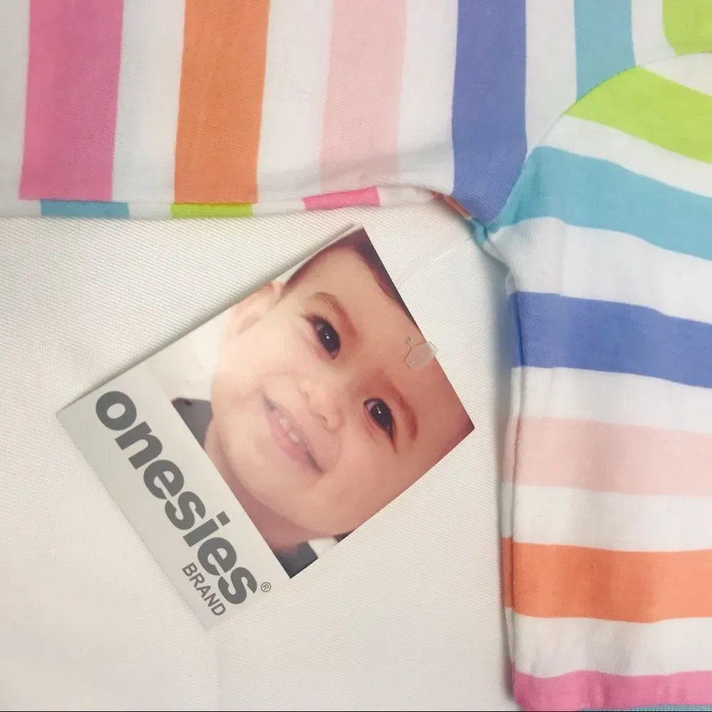 Baby Rainbow Sleeper with Baby Accessories Items 3-6 mos